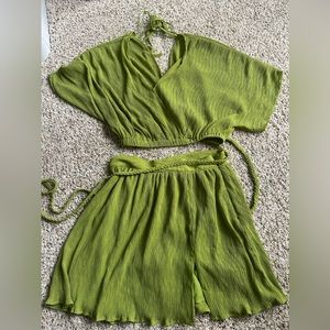 Skirt and Crop top set